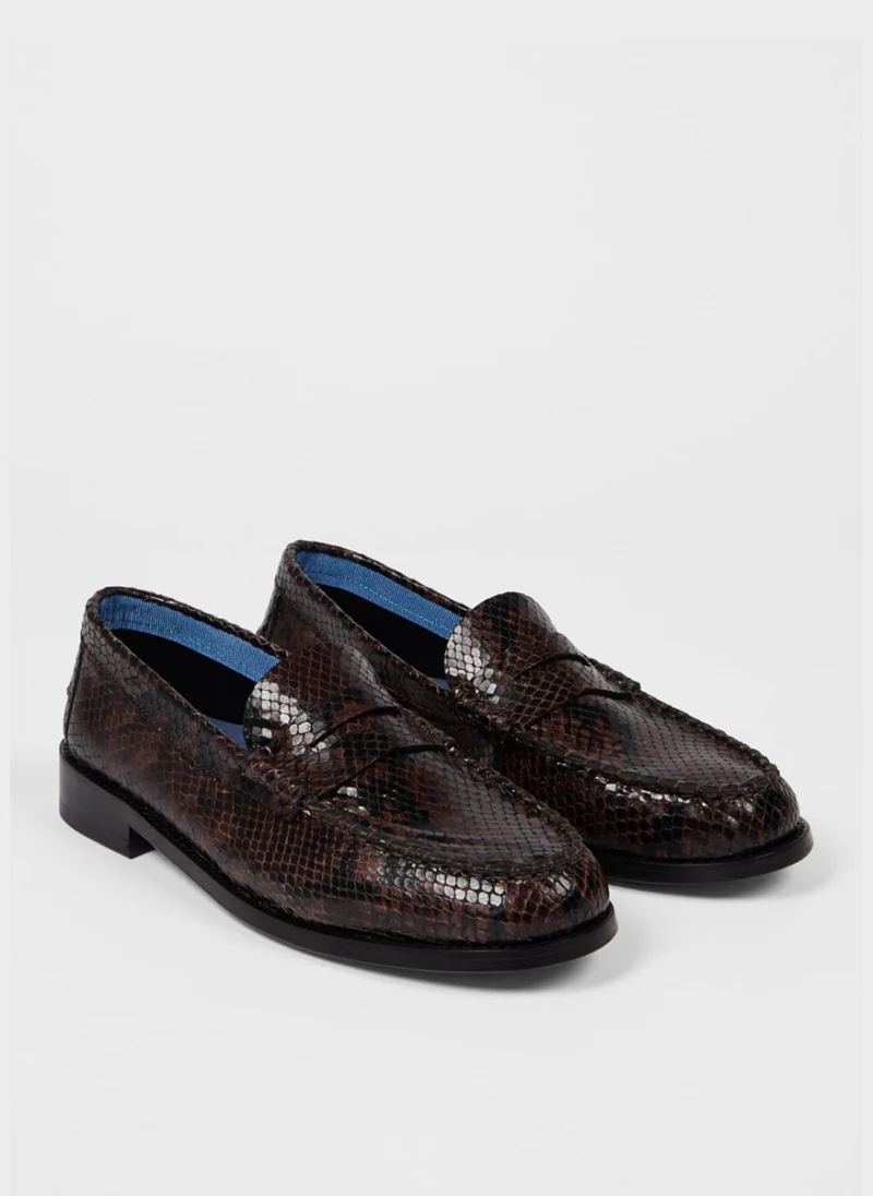 Мокасини 'Snake-effect' Paul Smith — снимка 2