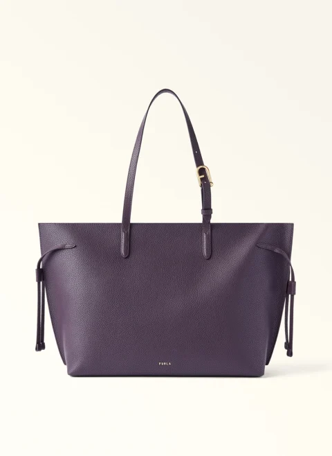 Кожена чанта Furla Ava Winter Bloom