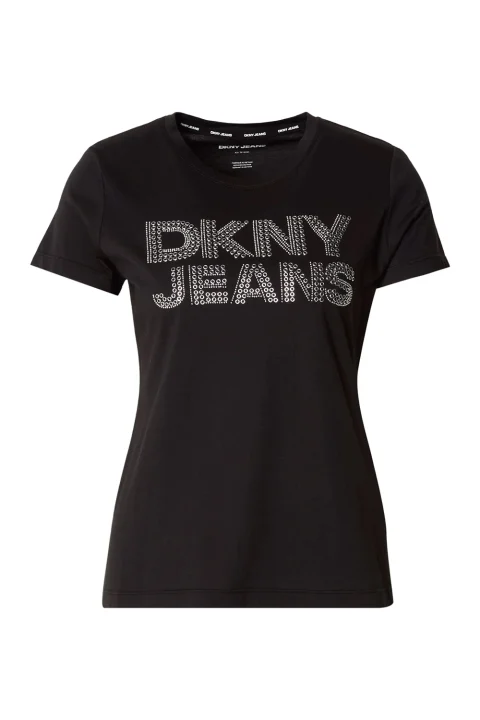 T-Shirt Logo DJ6T1692 BSV black/silver