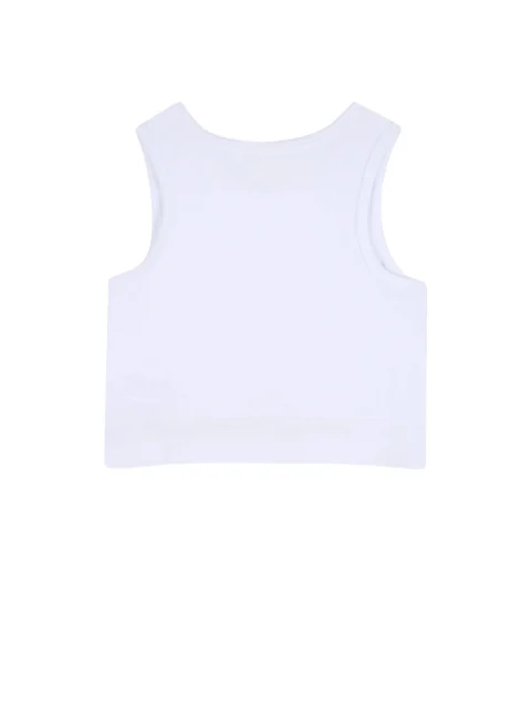 Топ с контрастно лого Givenchy Kids — снимка 3