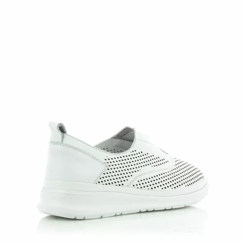 Дамски Ежедневни VENEZIA – 154-56 LEATHER WHITE — снимка 2