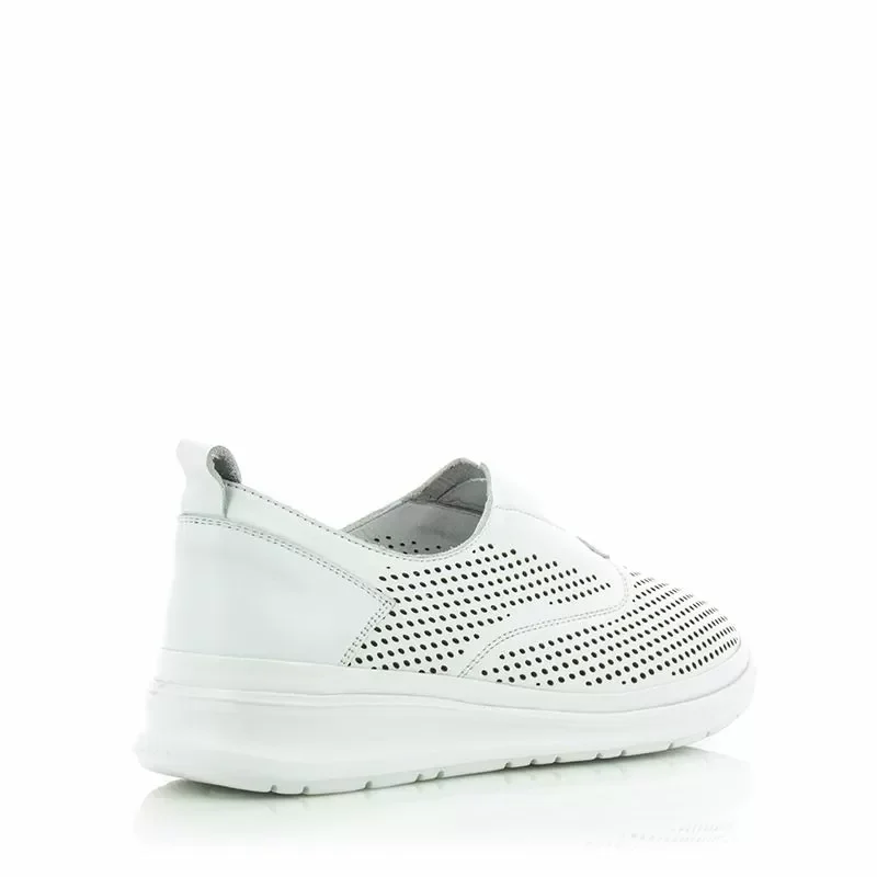 Дамски Ежедневни VENEZIA – 154-56 LEATHER WHITE — снимка 2