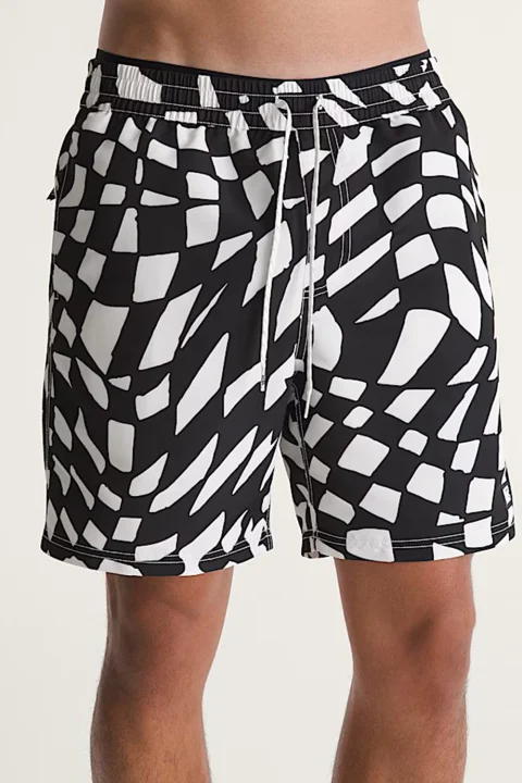 Бански Primary Ii Elastic VN000SQDY28 black/white — снимка 2
