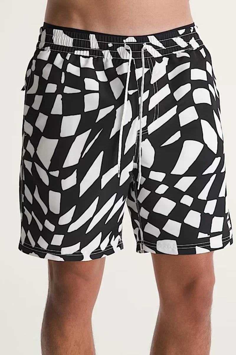 Бански Primary Ii Elastic VN000SQDY28 black/white — снимка 2