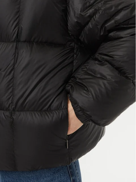 Tommy Hilfiger Пухено яке WW0WW51517 Черен Relaxed Fit — снимка 5