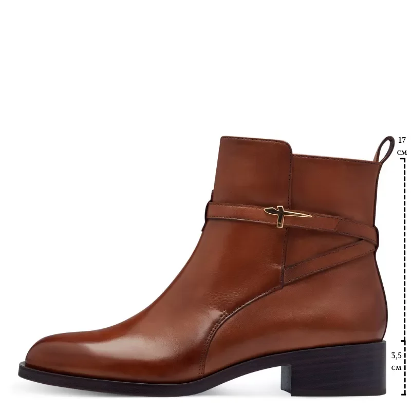 Дамски Равни Боти TAMARIS – 1-25321-43-305 COGNAC — снимка 7