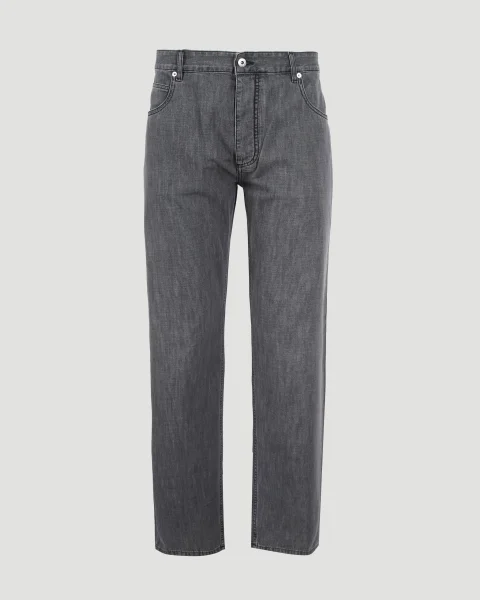 Vintage Black Straight Jeans