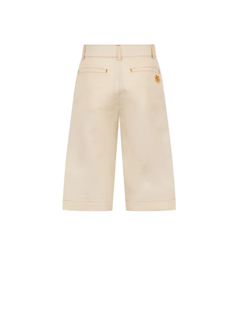 Къс панталон от лен Etro Kids — снимка 2