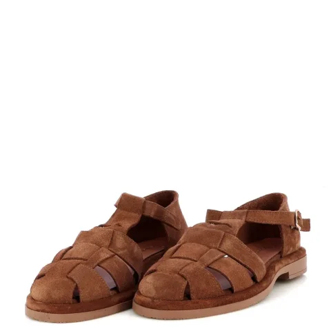 Дамски Равни Сандали CARLO FABIANI – 252-40219 COCONUT — снимка 3