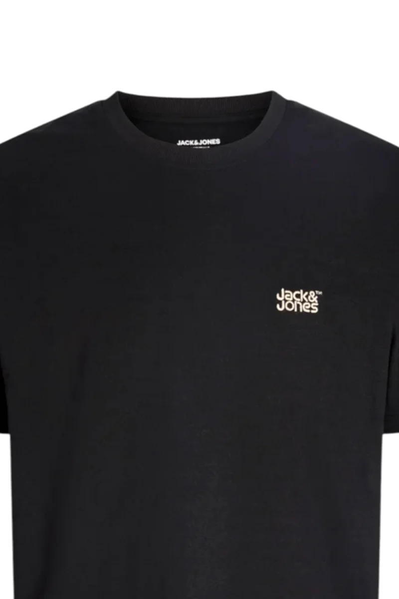 T-Shirt Jjecolton 12299016 C-N10 black — снимка 2