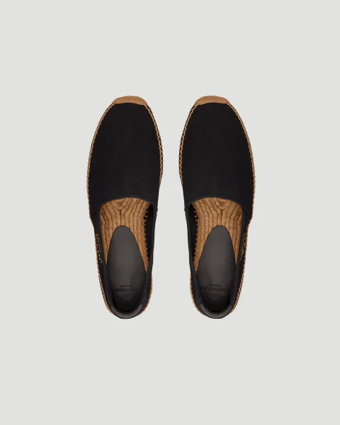 Embroidered Espadrilles in Canvas — снимка 3