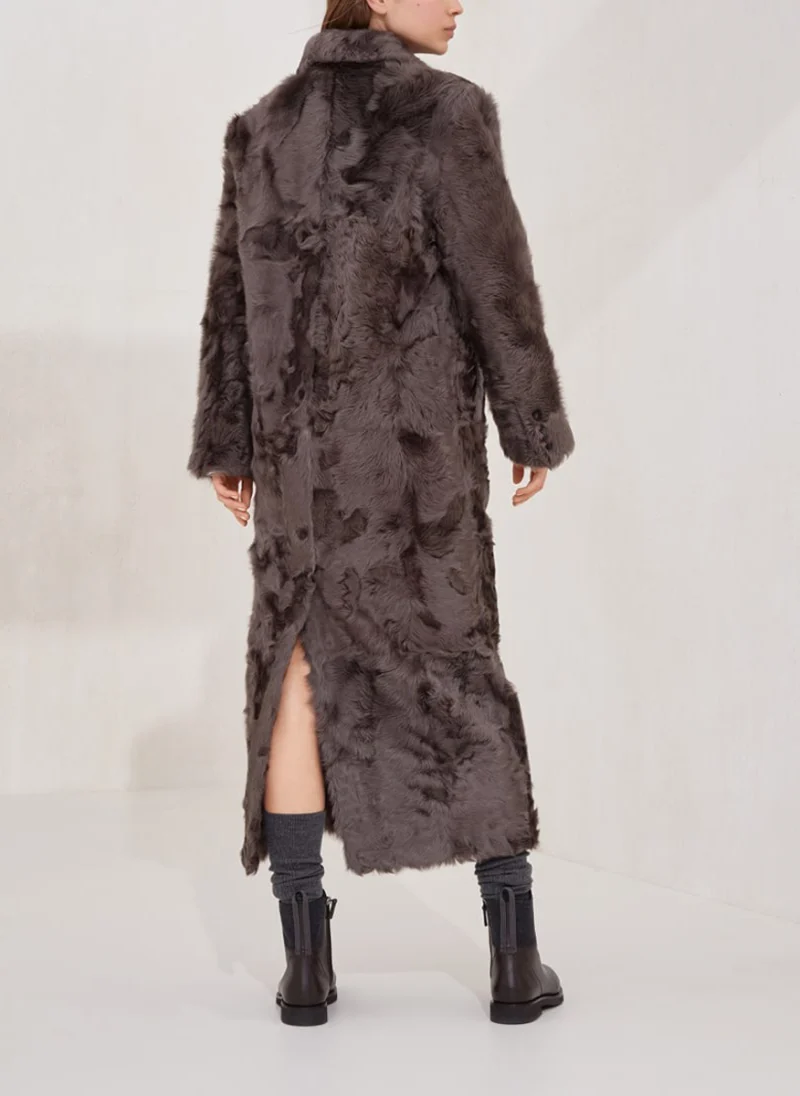 Палто 'Wavy shearling' Brunello Cucinelli — снимка 3