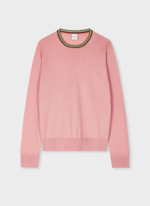 Пуловер от мерино с 'Signature Stripe' мотив Paul Smith