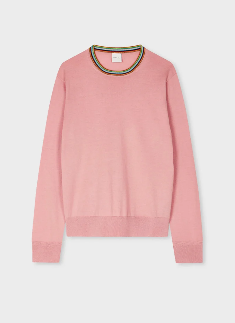 Пуловер от мерино с 'Signature Stripe' мотив Paul Smith