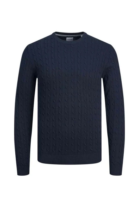 Плетени Jjrichard Knit Crew Neck Pre 12220795 19-3923 TCX Navy Blazer