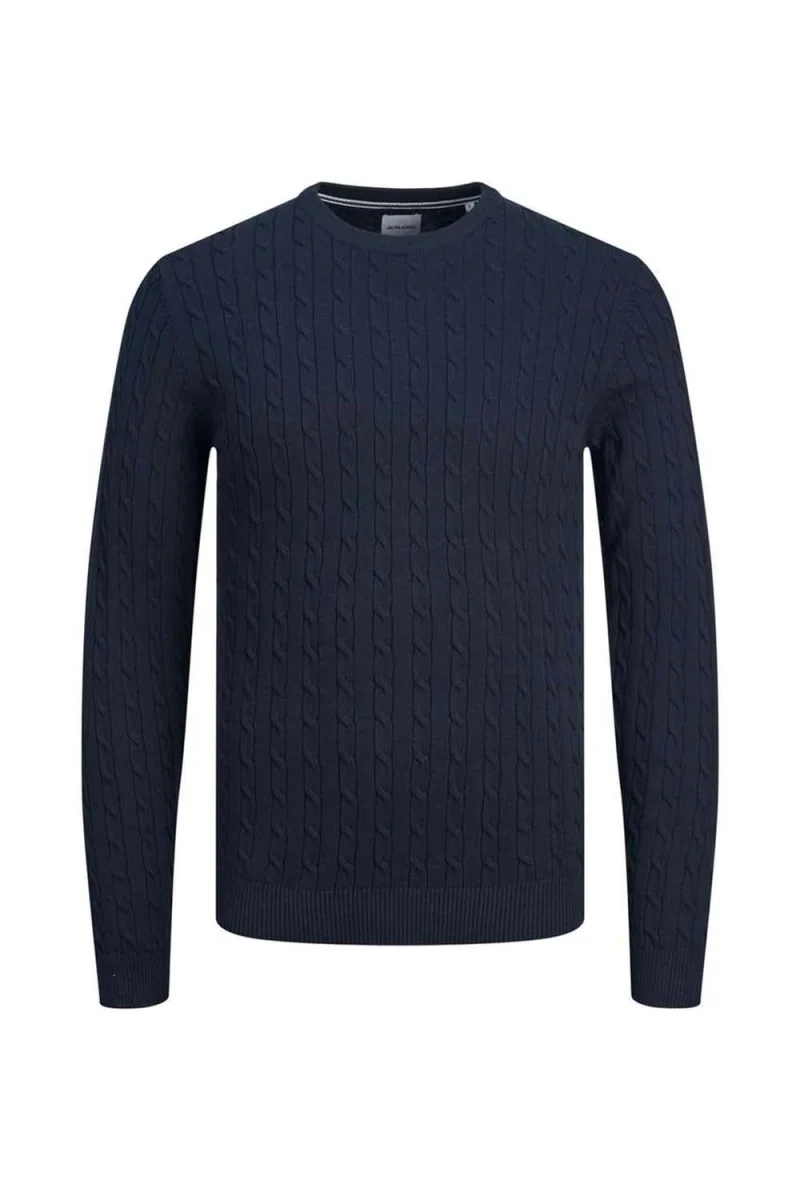 Плетени Jjrichard Knit Crew Neck Pre 12220795 19-3923 TCX Navy Blazer