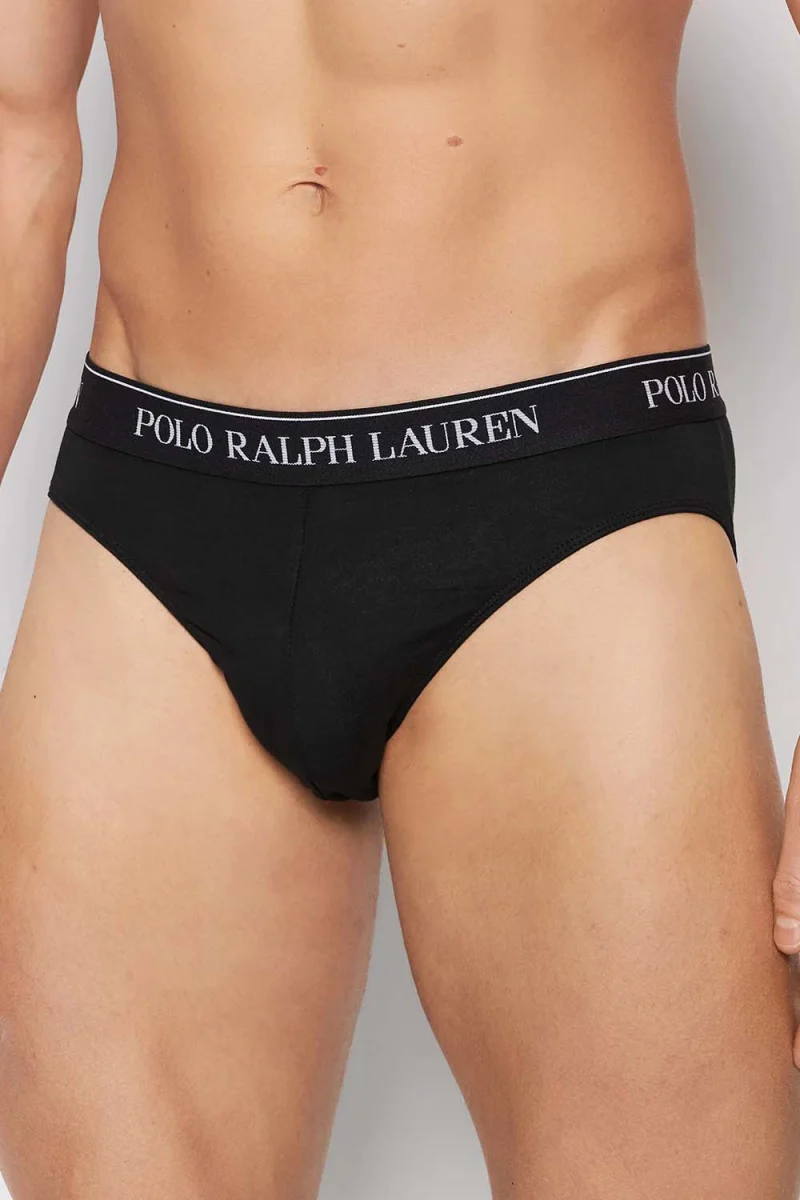 Бельо (Pack of 3) Low Rise Brief 714835884002 B2919 polo blk/polo blk/polo blk — снимка 2