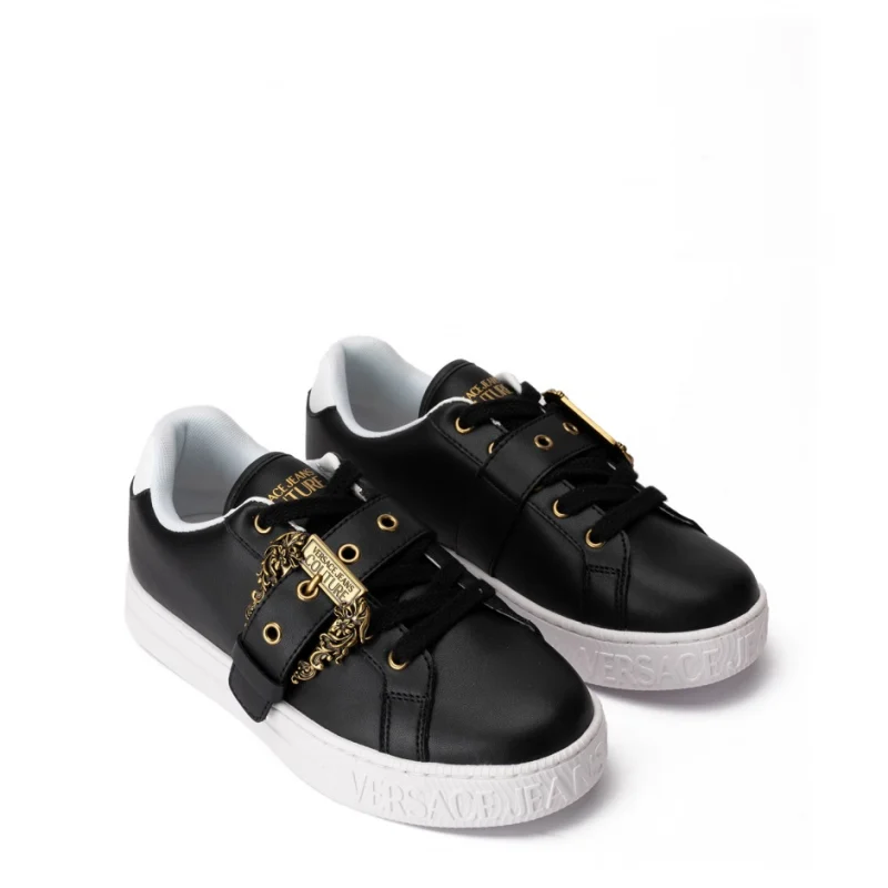 Дамски черни кецове VERSACE JEANS — снимка 6