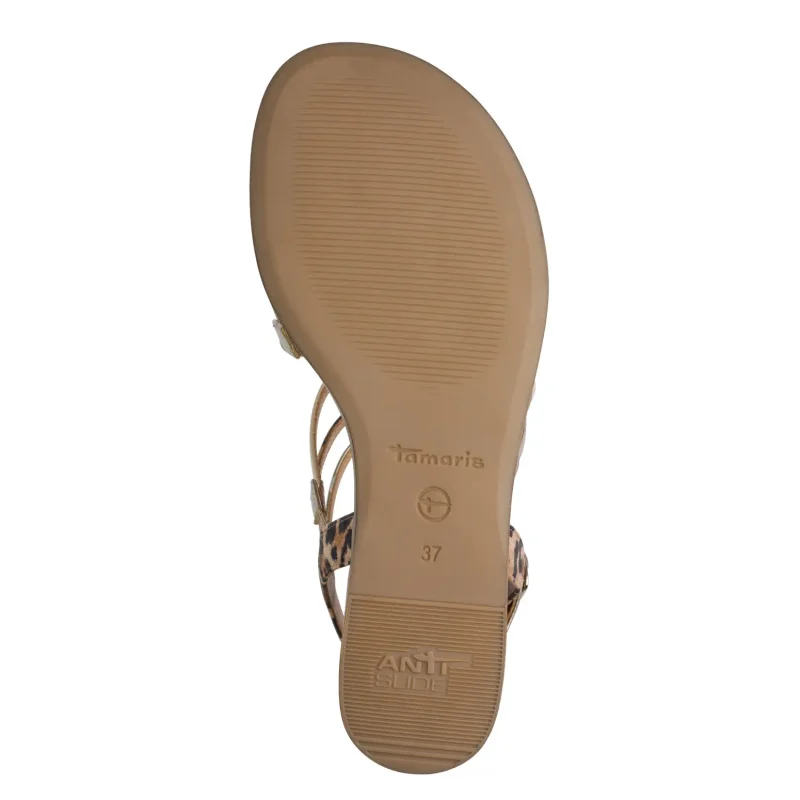 Дамски Равни Сандали TAMARIS – 1-28103-42-445 TAN COMB_1 — снимка 6