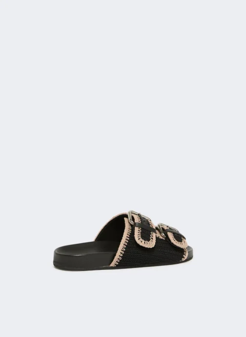 Чехли с катарама Weekend Max Mara Wkabonito — снимка 3