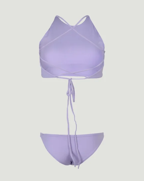 Amura Two-Piece Swimsuit in Purple — снимка 2