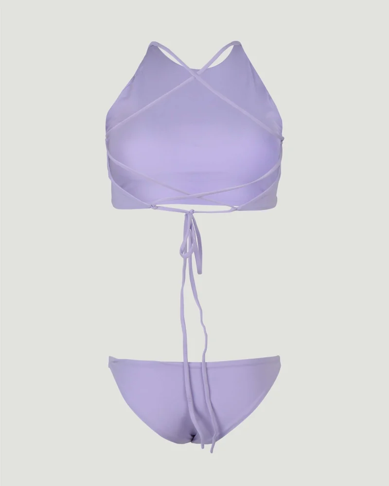 Amura Two-Piece Swimsuit in Purple — снимка 2