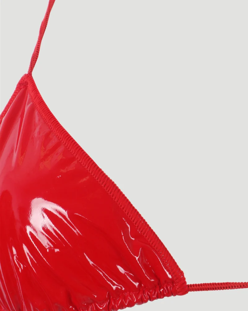 Latex Microkini in Red — снимка 8