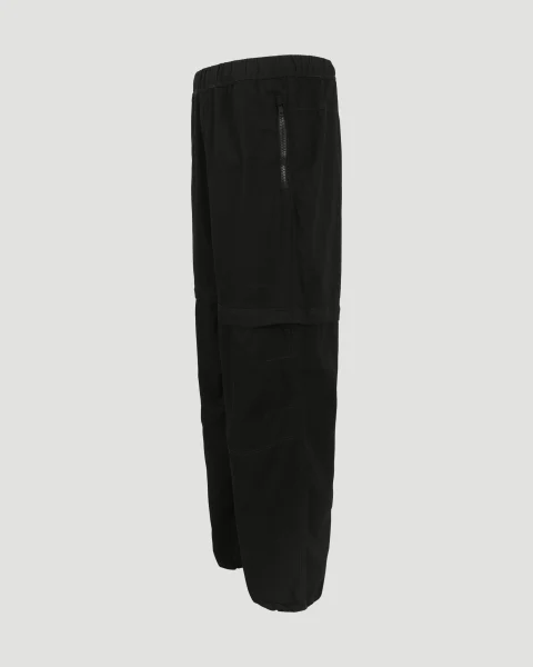 Two in One Detachable Zip Off Pants in Light Denim — снимка 4