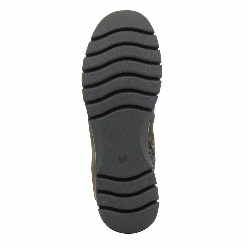 Дамски Равни Боти VERONELLA – 19087 CLOUDY KHAKI COMB. — снимка 5