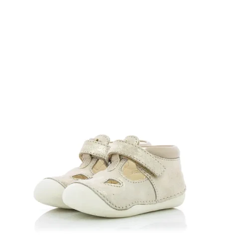 Сникърс Момичета GEOX – B9240A C5000 B TUTIM BEIGE — снимка 3