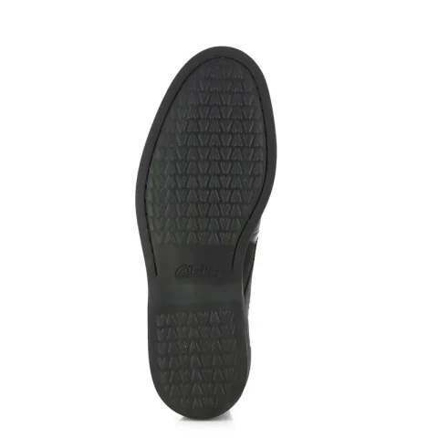 Мъжки Офис Обувки CLARKS – 26173608 ATTICUS LTLACE BLACK — снимка 4