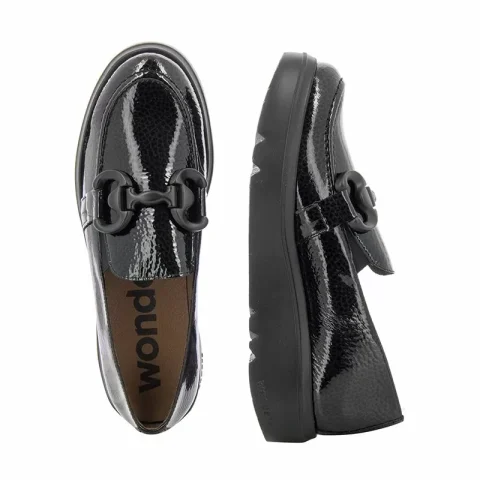 Дамски Обувки На Платформа WONDERS – A-2821 MIRA NEGRO — снимка 5