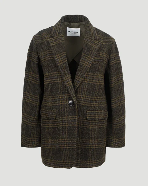 Gesina Checkered Suit Jacket