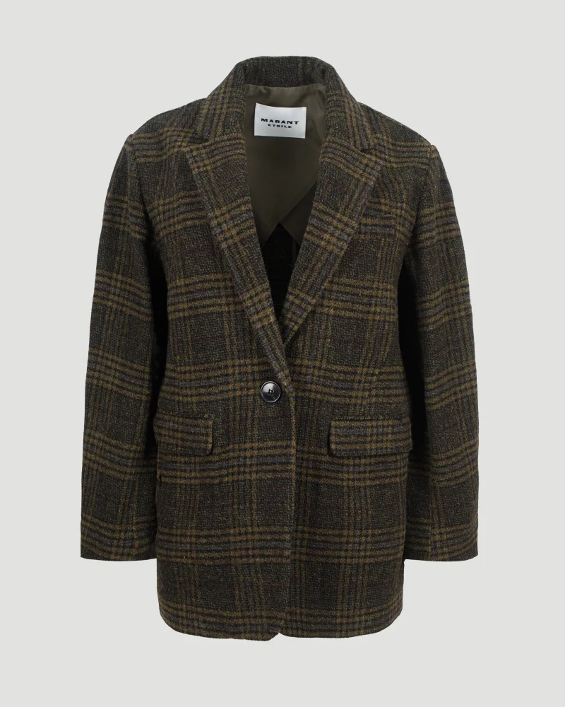 Gesina Checkered Suit Jacket