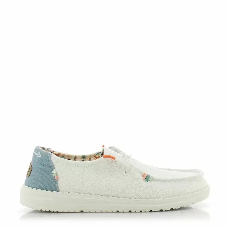 Дамски Ежедневни HEY DUDE – 40054-1KF WENDY BOHO WHITE CROCHET