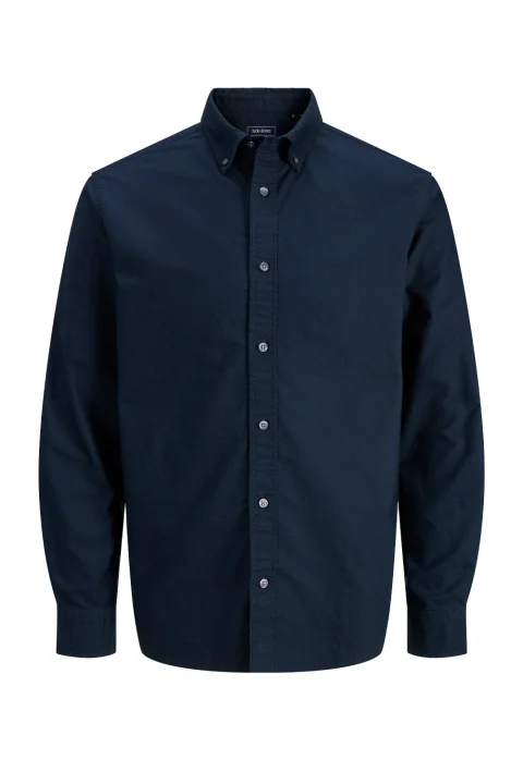 Риза Jjeharvey Oxford L/S 12293325 19-3922 TCX sky captain