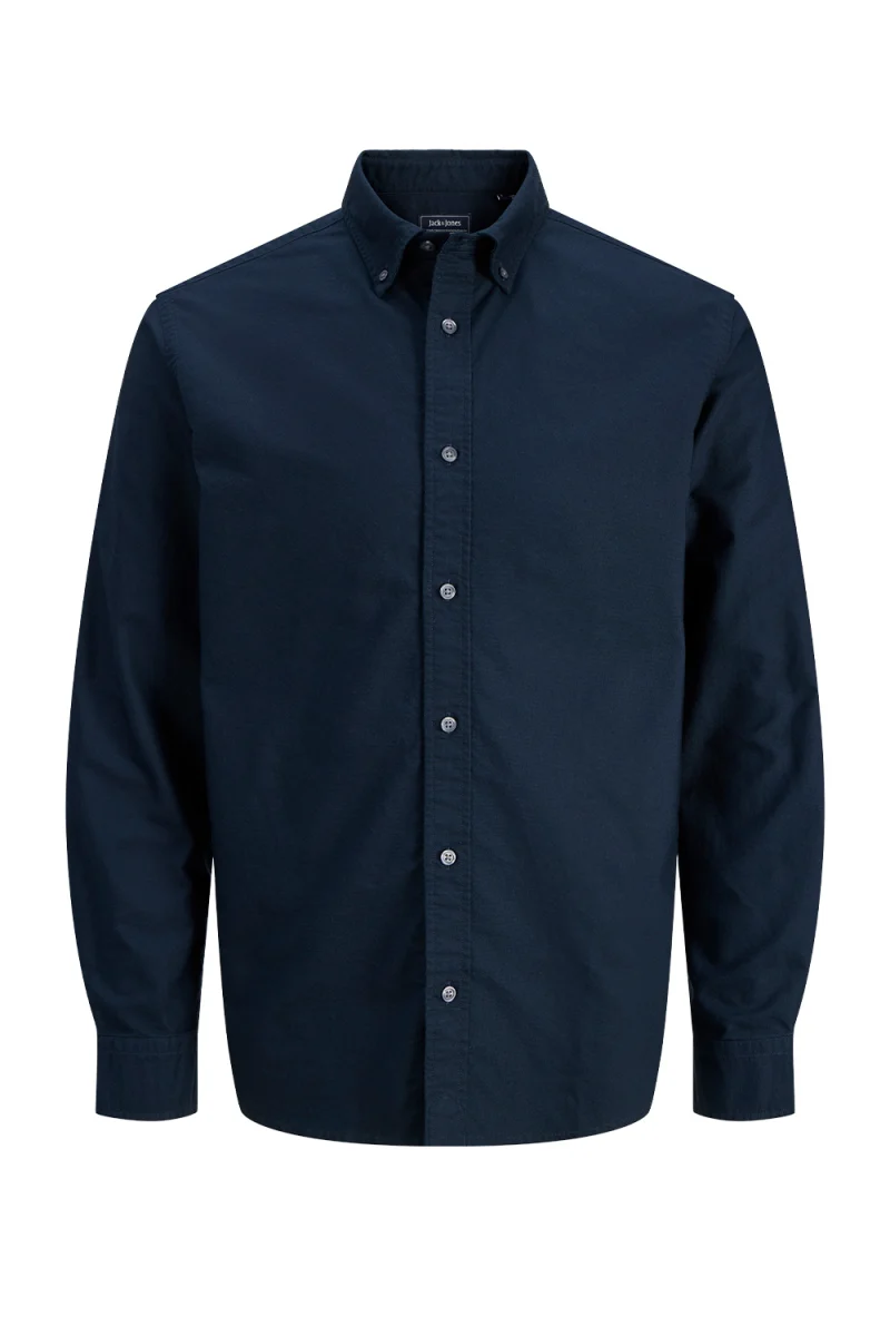 Риза Jjeharvey Oxford L/S 12293325 19-3922 TCX sky captain