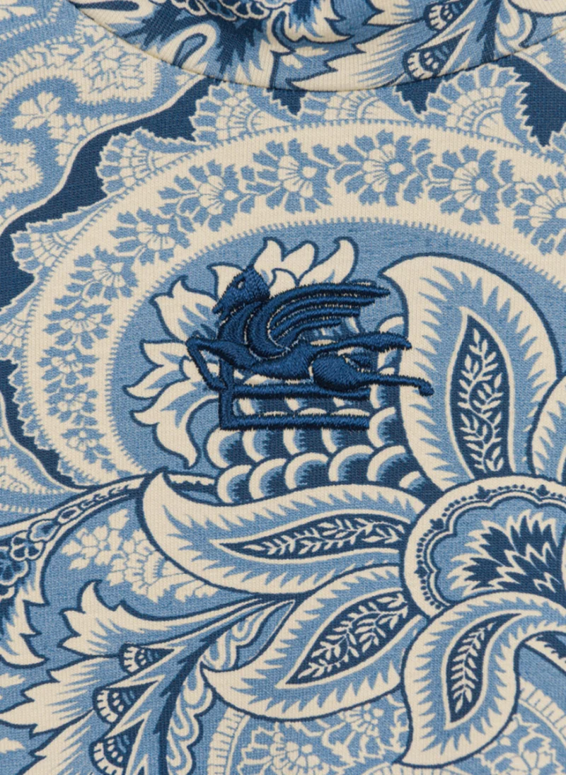 Блуза с принт 'Paisley' Etro Kids — снимка 3