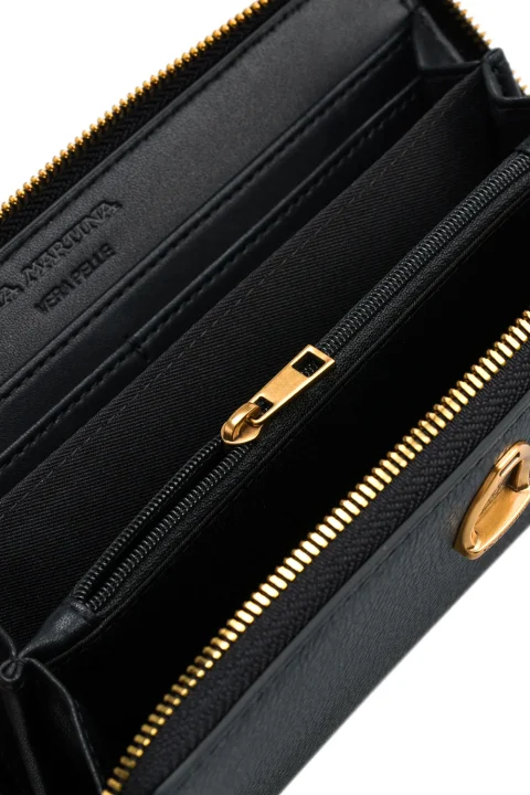 Портфейл 3LMWCQ013 09999 black — снимка 2