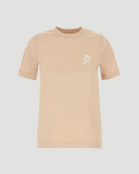 Daisy Logo Cotton T-Shirt in Teacup