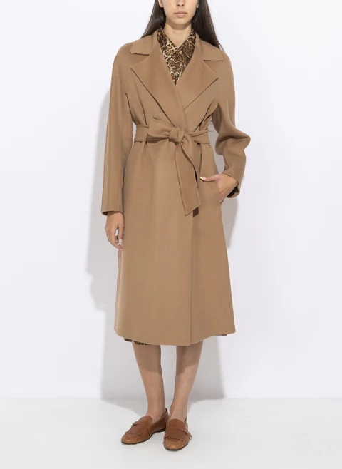 Палто от фина вълна и коприна Max Mara Studio Mstcles