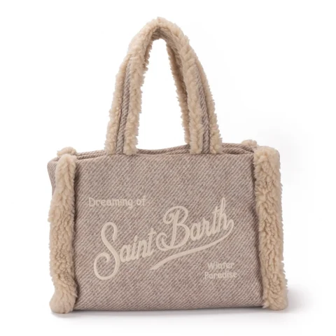 Дамска чанта Colette Shearling SAINT BARTH