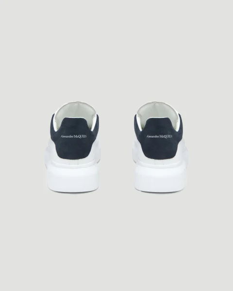 Oversized Sneaker in White and Blue Grey — снимка 3