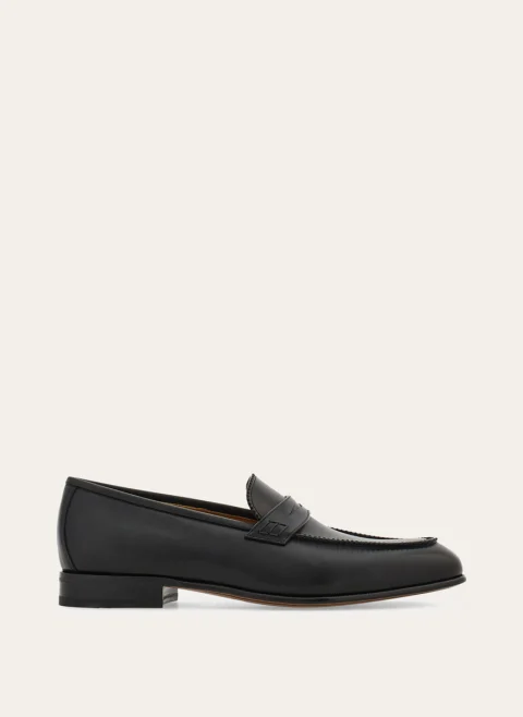 Класически кожени мокасини Penny Ferragamo — снимка 1