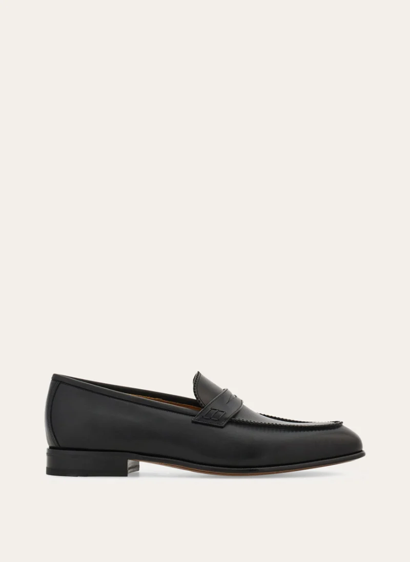 Класически кожени мокасини Penny Ferragamo