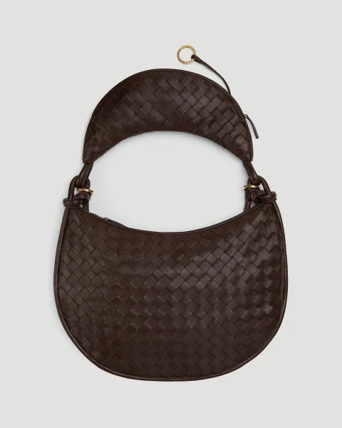 Gemelli Large Leather Shoulder Bag — снимка 5