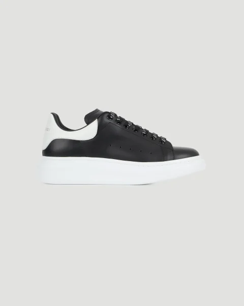 Oversized Sneaker in Black and White