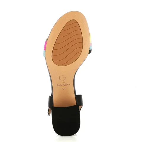 Дамски Сандали На Ток CARLO FABIANI – 3L611 BLACK — снимка 4