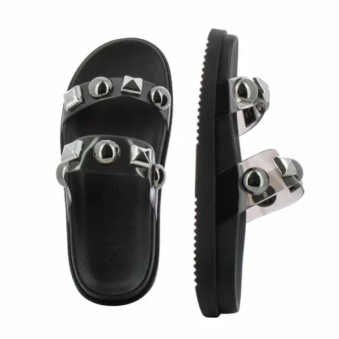 Дамски Плажни Чехли PETITE JOLIE – PJ7332 ICE BLACK — снимка 5