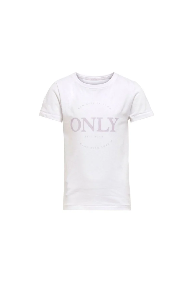 Детски Top Kogwendy S/S Logo Top Box Cp Jrs 15249924 11-0601 tcx bright white